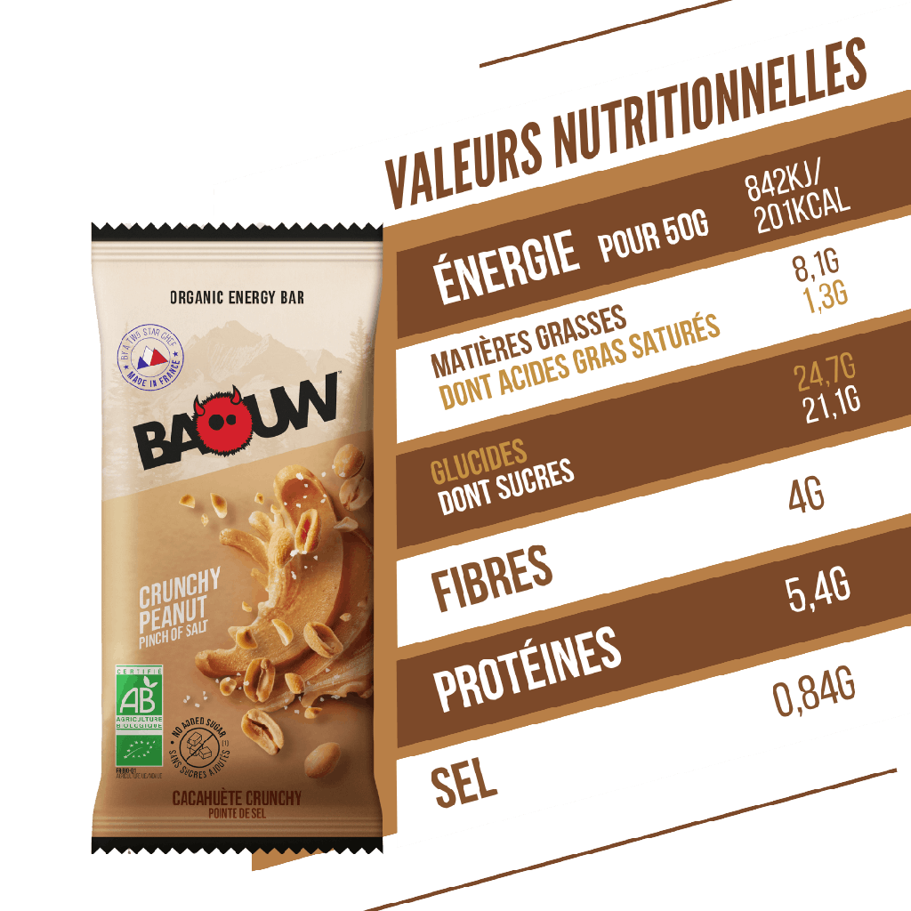 Barre énergétique bio