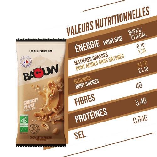 Barre énergétique bio