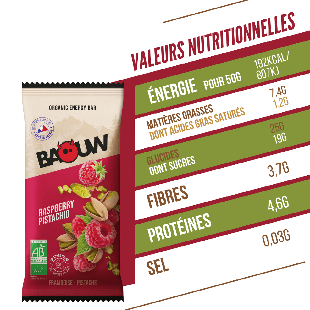 Barre énergétique bio