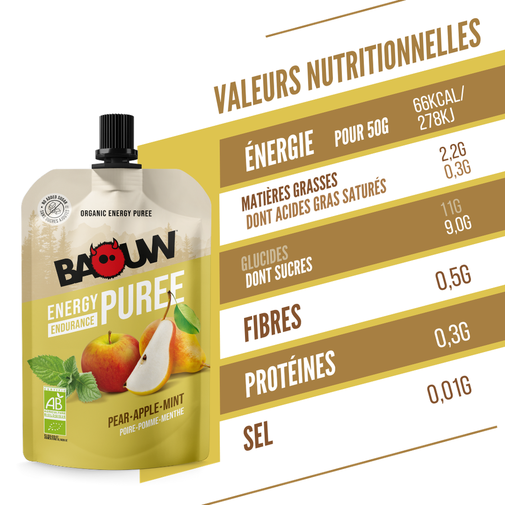 Purée énergétique bio
