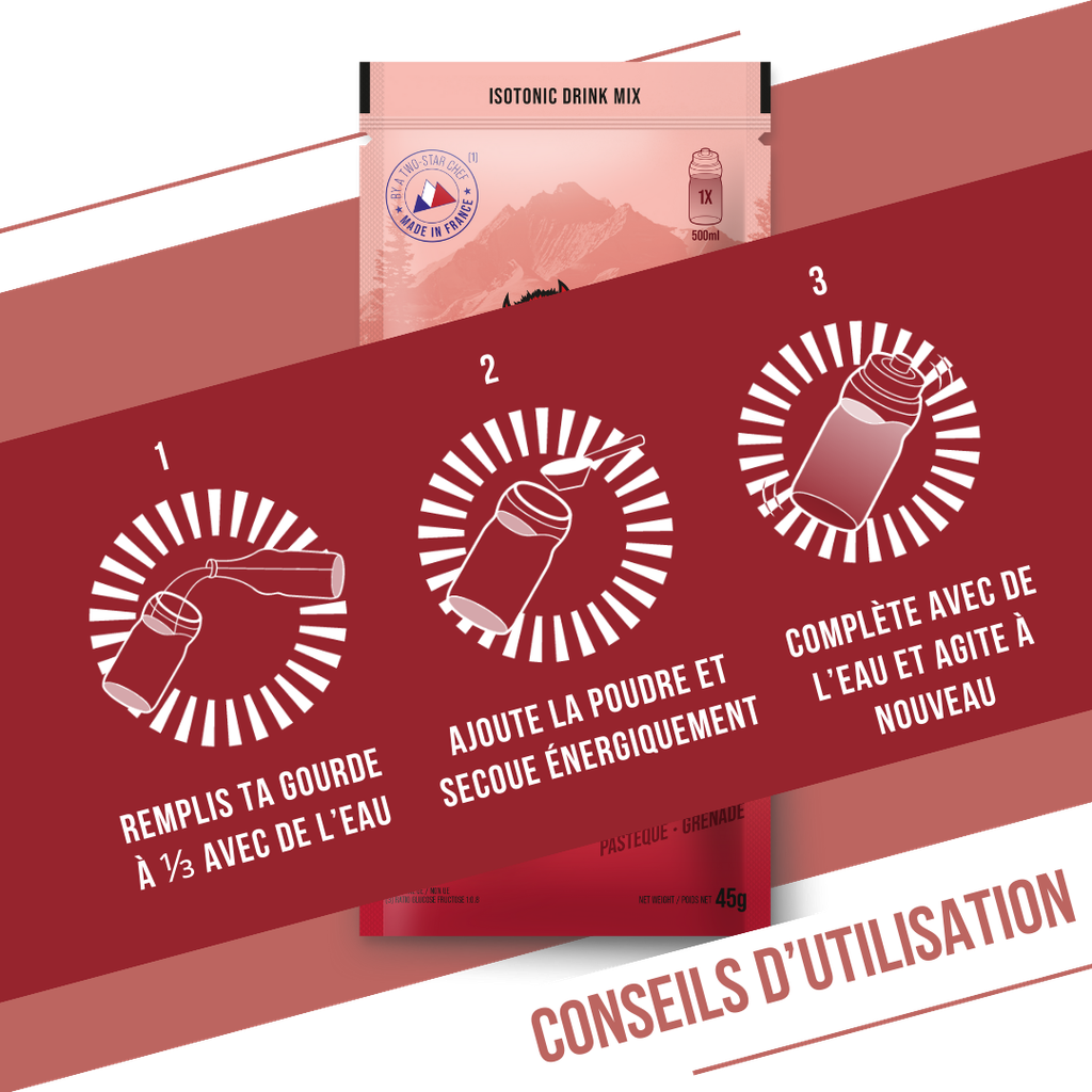 Boisson isotonique (sachet dose)