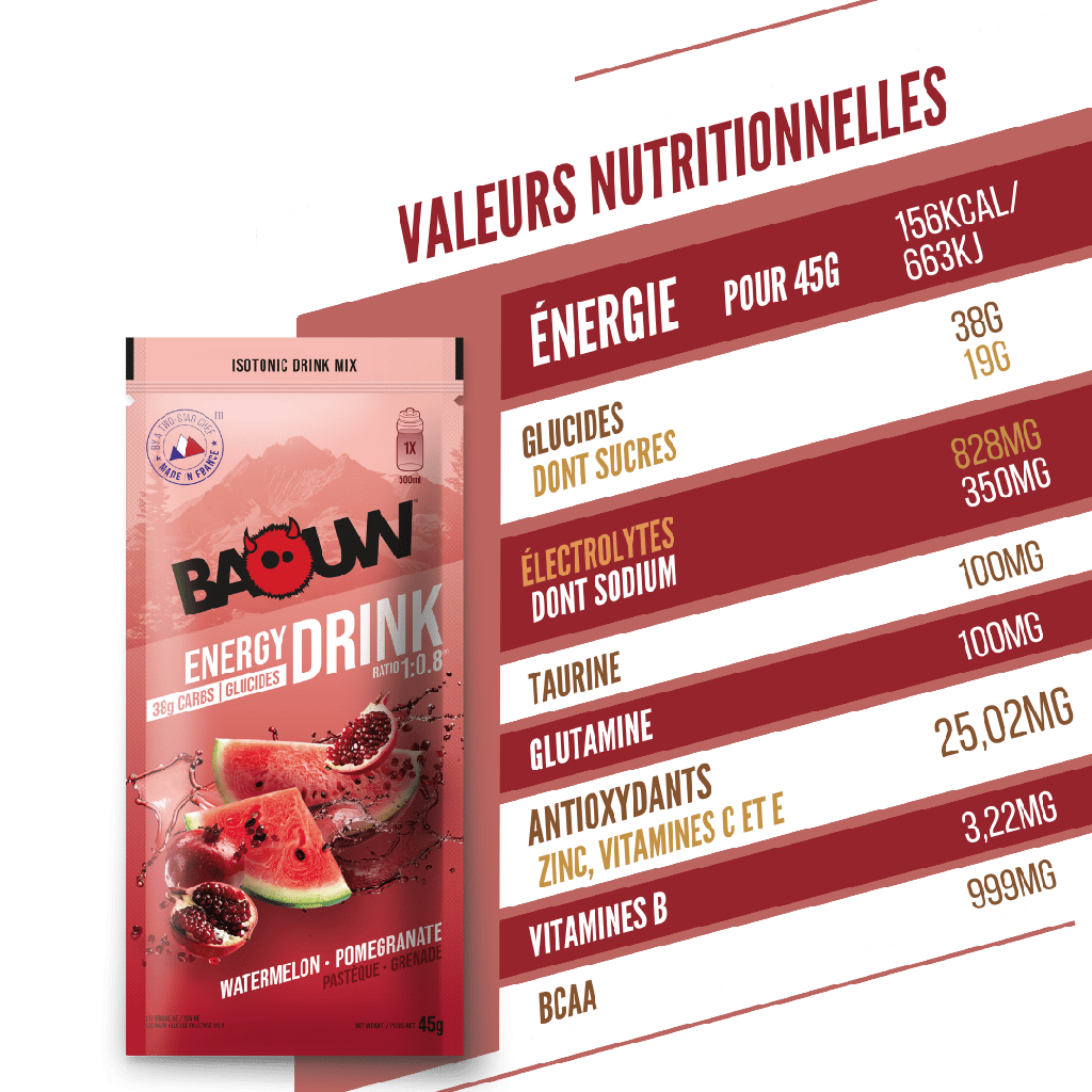 Boisson isotonique (sachet dose)